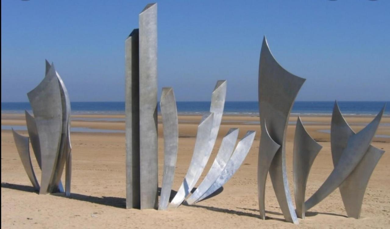 Maison De Charme Omaha Beach Port En Bessin Exterior foto
